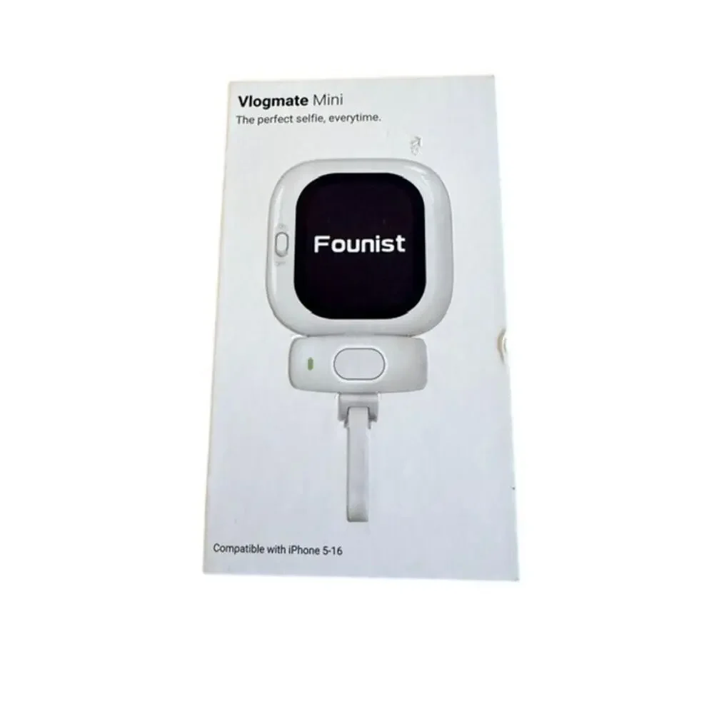 Founist Vlogmate Mini Selfie Monitor iPhone 5-16 Missing Android Adapter